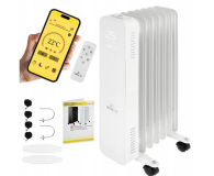 Mission Air Grzejnik olejowy OSLO 1500W White WiFi - 1590311 - zdjęcie 5